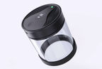 maycofee Electric Vacuum Coffee Canister, 2.0L Glass Airtight Food Storage Container